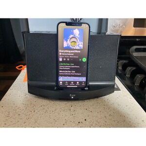 iLuv AUD3ABLK Speaker and Lightning Dock for iPhone iPod - Black